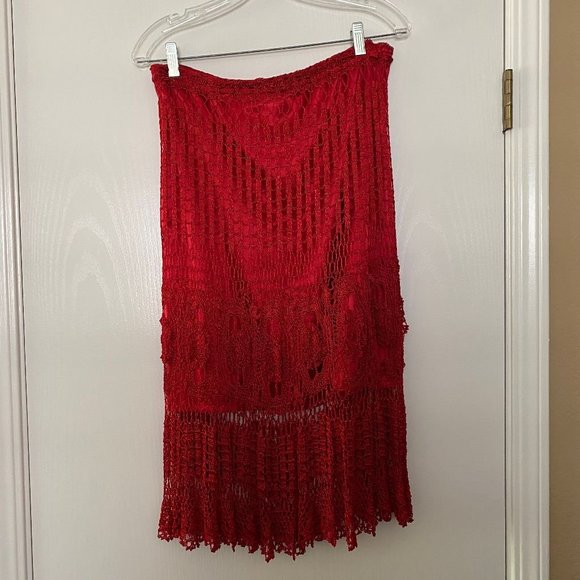 bracha crochet midi straight skirt - Picture 4 of 4